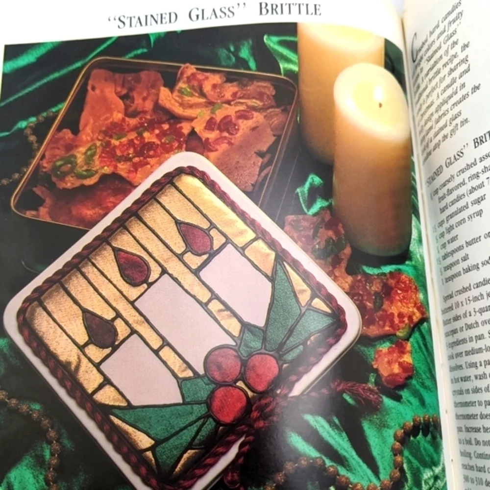 Vintage 90s Christmas Craft Cookbook